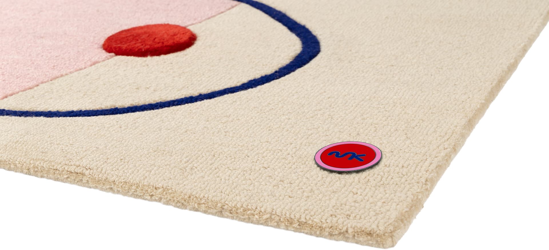 Dywan Marseille Cobalt160x230 cm, proj. M. Konopacka, wełna, Carpets & More - 229633