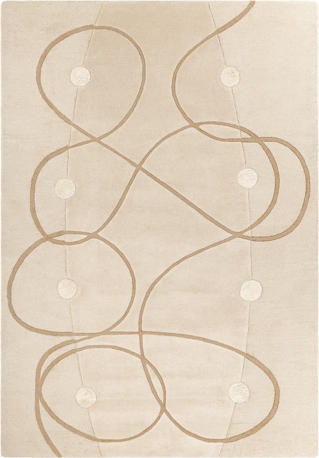 Dywan Marseille Ecru 200x300 cm, proj. M. Konopacka, wełna, Carpets & More - WYMIARY