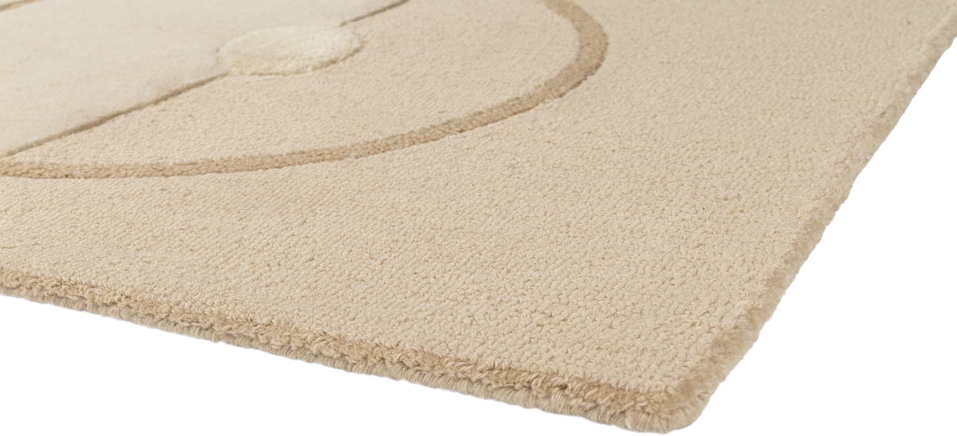 Dywan Marseille Ecru 240x340 cm, proj. M. Konopacka, wełna, Carpets & More - 229694