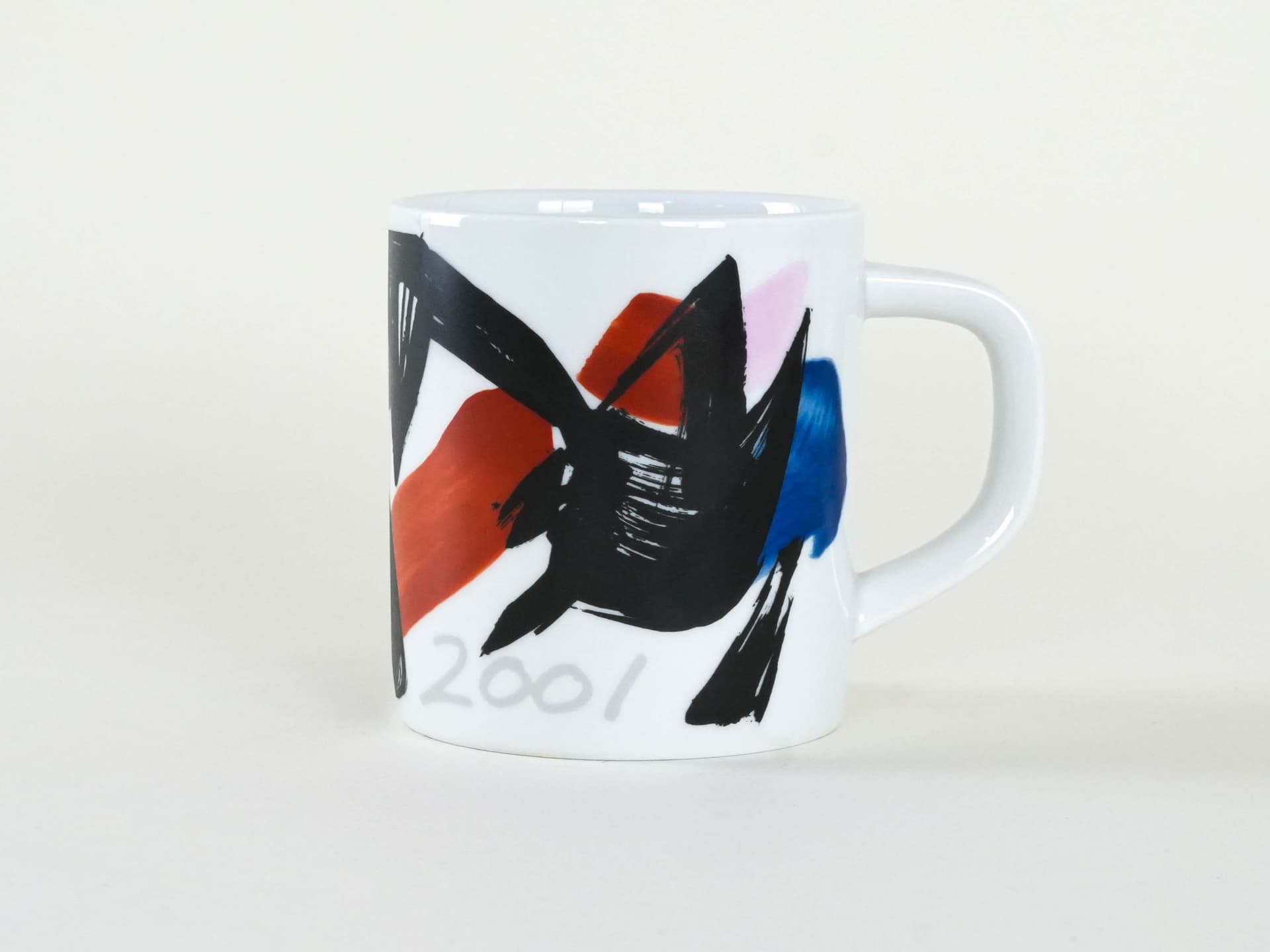 Kubek rocznicowy, multikolor, porcelana, proj. M. Andersen, Royal Copenhagen, Dania - 230137