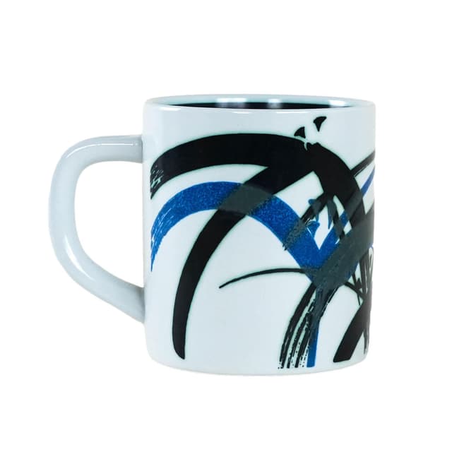 Kubek, biały, porcelana, proj. M. Andersen, Royal Copenhagen, Dania, lata 80. - WYMIARY