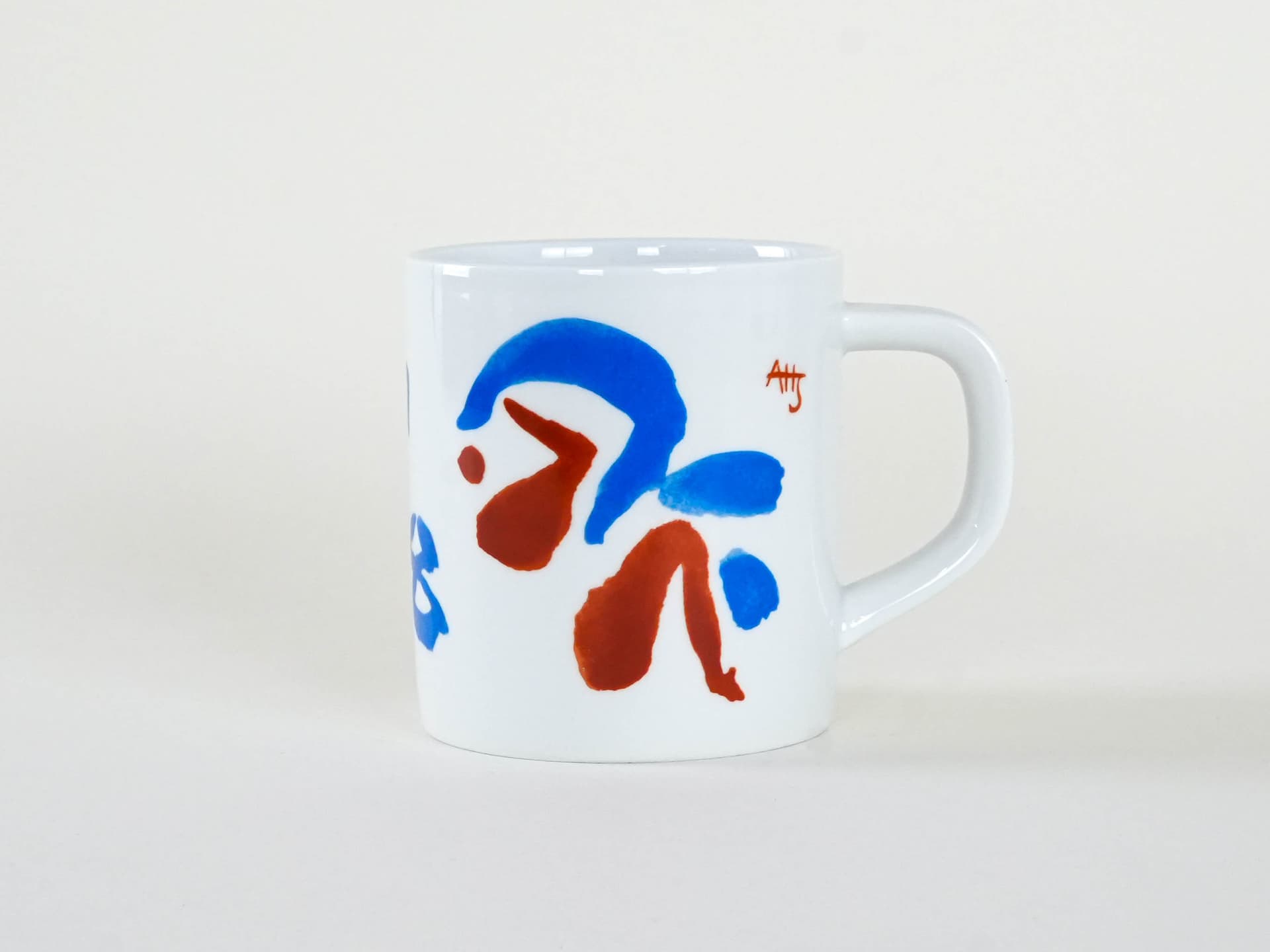 Kubek, porcelana biała, proj. M. Andersen, Royal Copenhagen, Dania, lata 90. - 230250