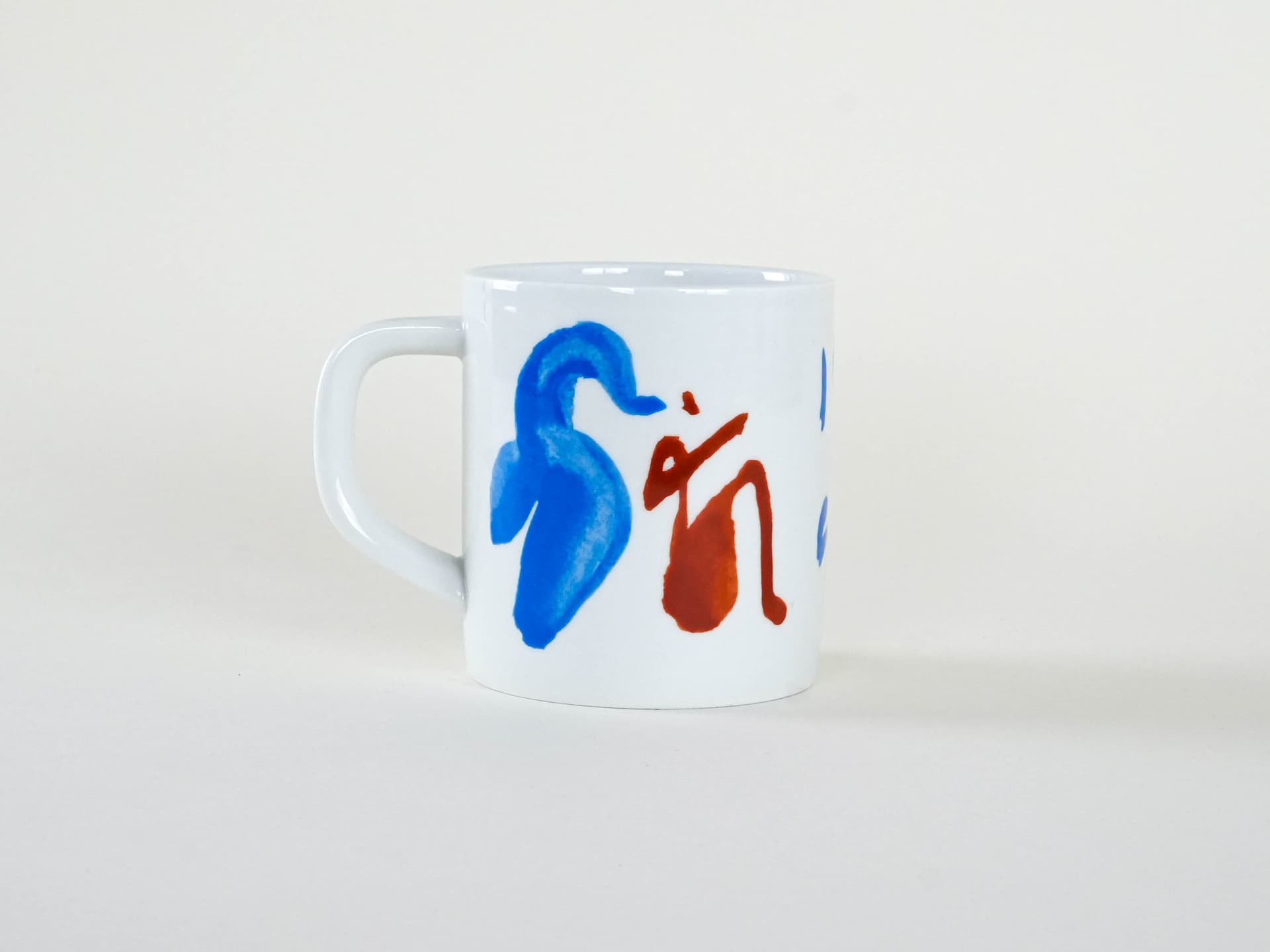 Kubek, porcelana biała, proj. M. Andersen, Royal Copenhagen, Dania, lata 90. - 230249