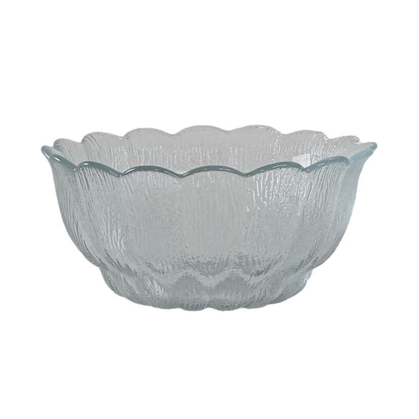 Miska, szkło transparentne, Holmegaard, Dania, lata 70.