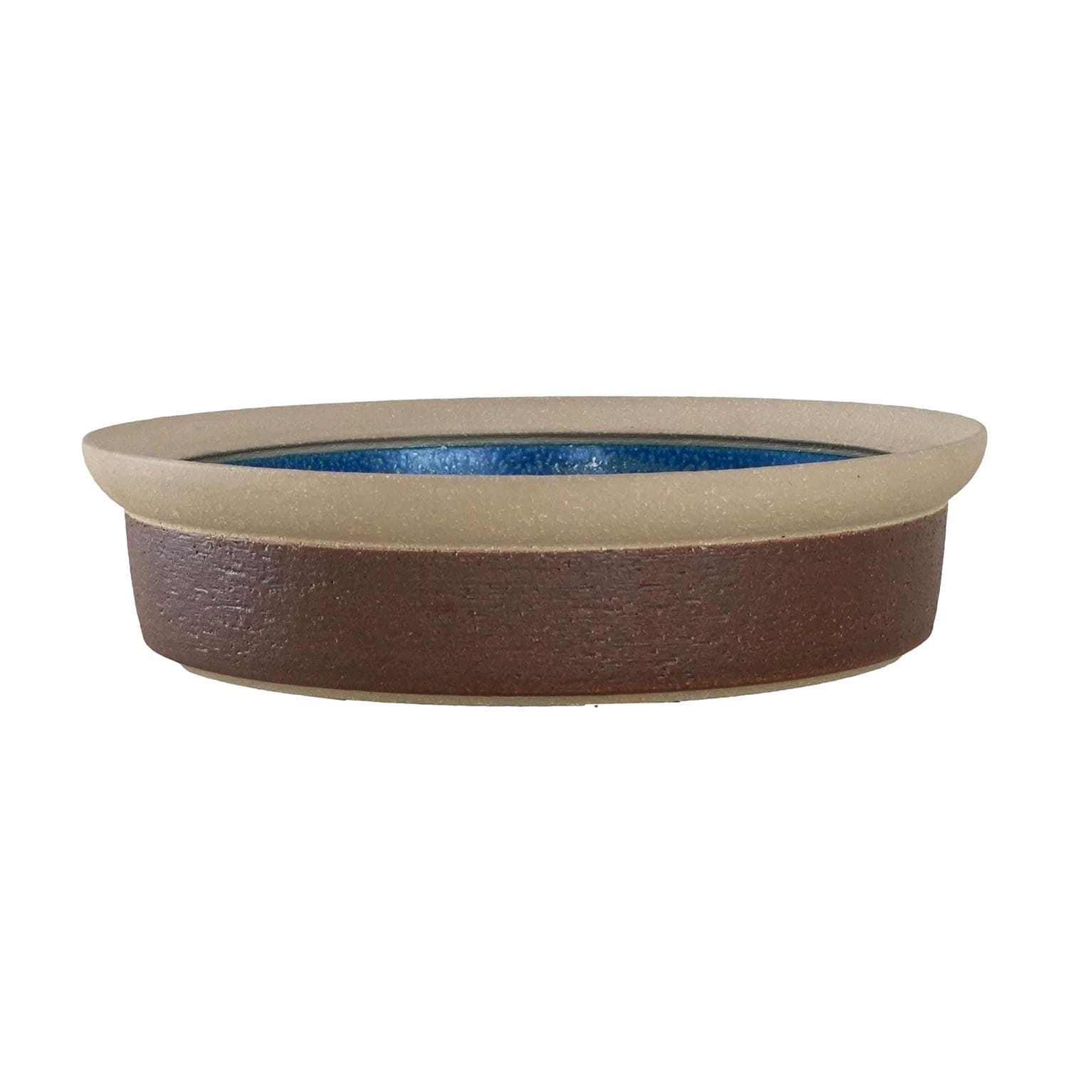 Bowl, multicolor stoneware, Denmark, 1960s.