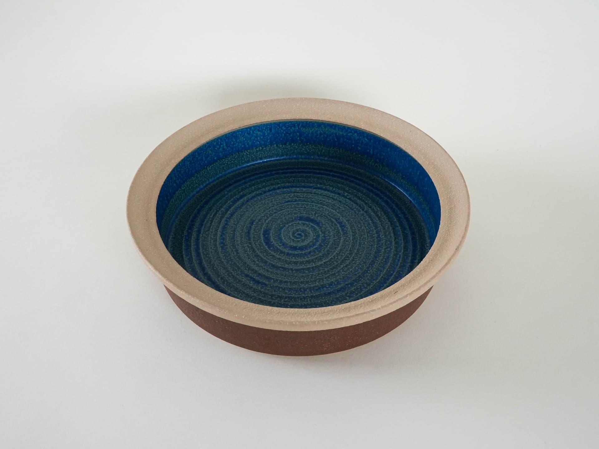 Bowl, multicolor stoneware, Denmark, 1960s. - 230447