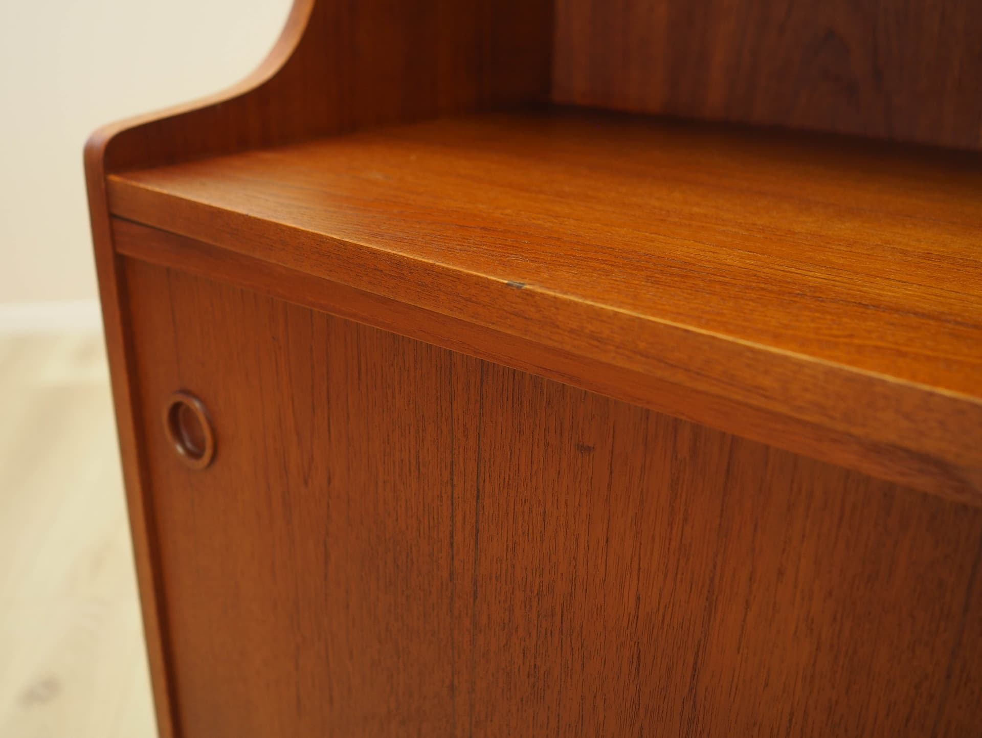 Bookcase, brown teak, by J. Sorth, Denmark, 1970s. - 230625