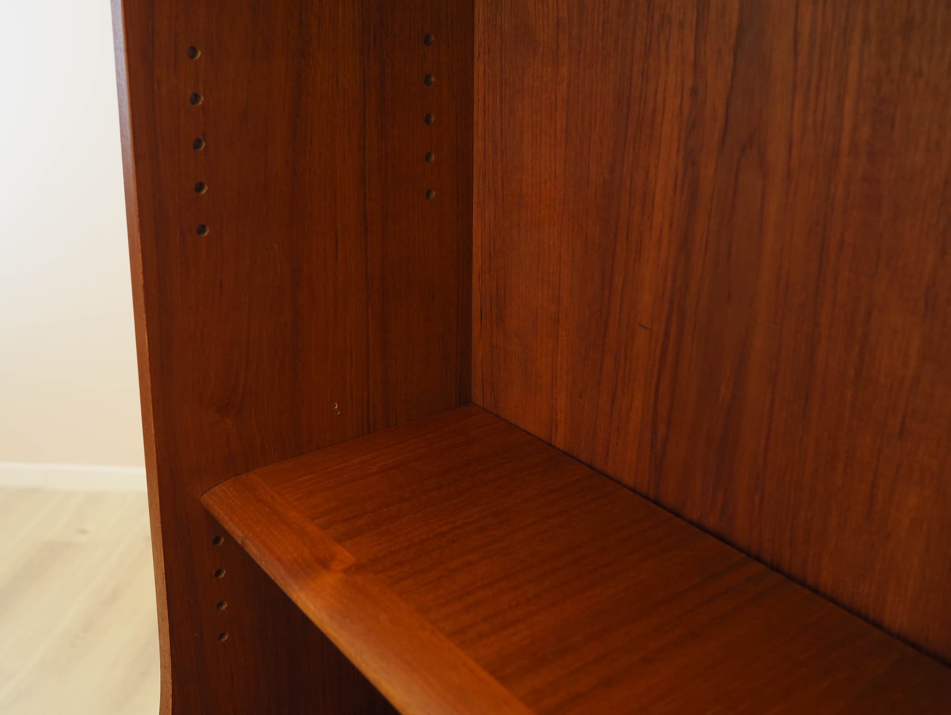 Bookcase, brown teak, by J. Sorth, Denmark, 1970s. - 230619