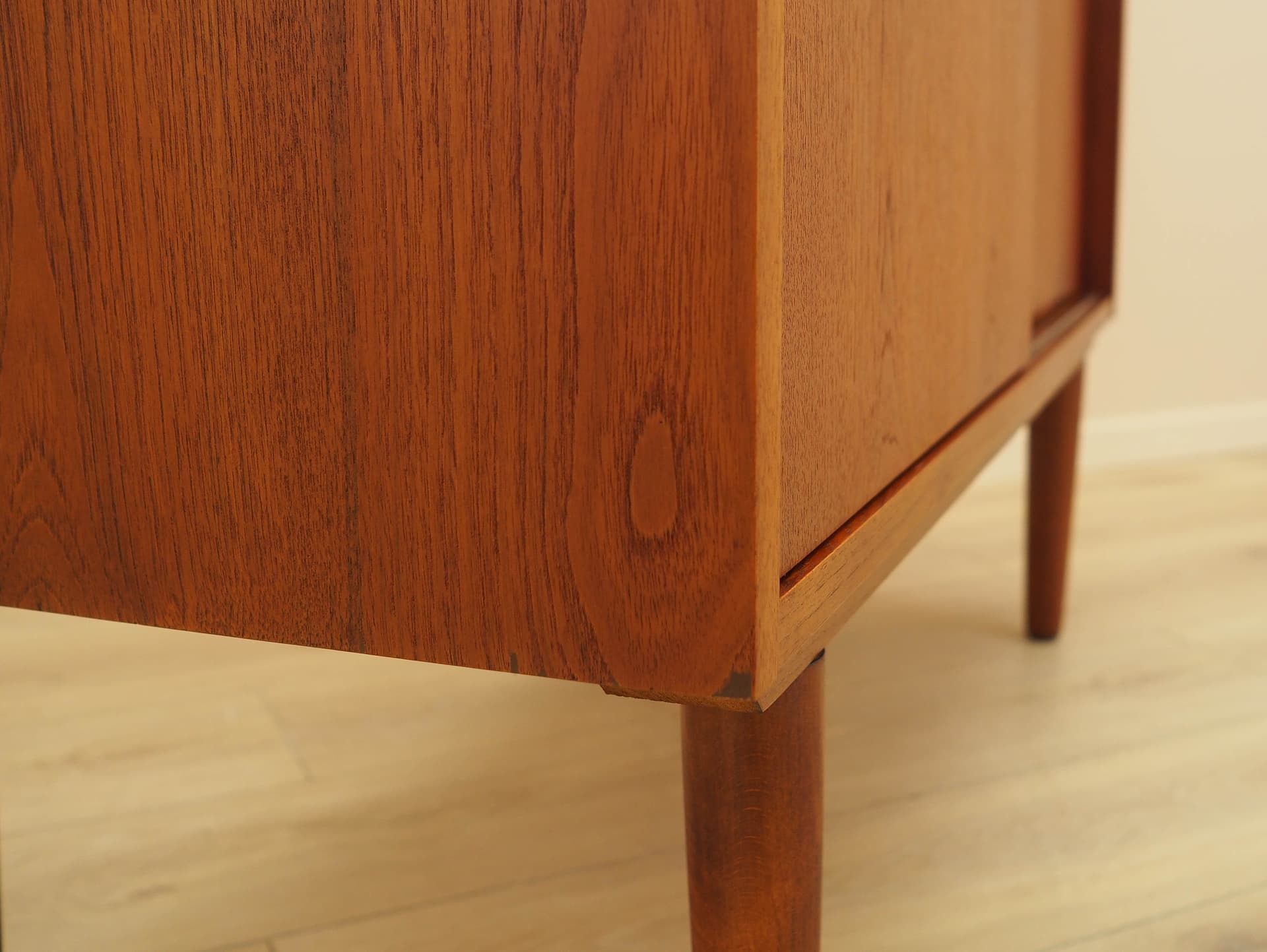 Bookcase, brown teak, by J. Sorth, Denmark, 1970s. - 230624
