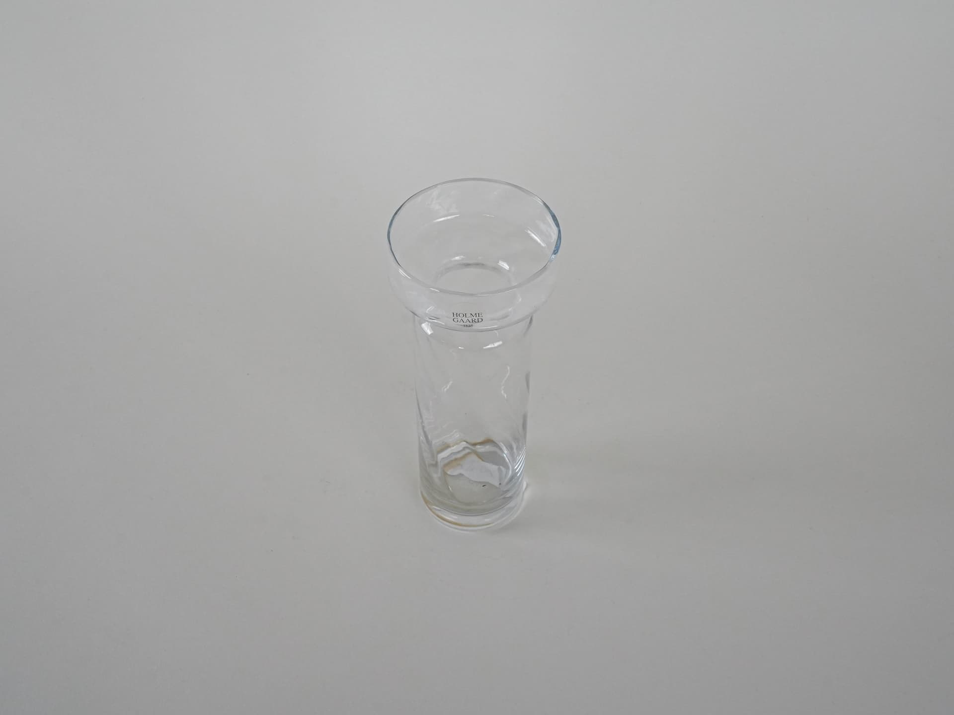 Wazon, szkło transparentne, Holmegaard, Dania, lata 70. - 230729