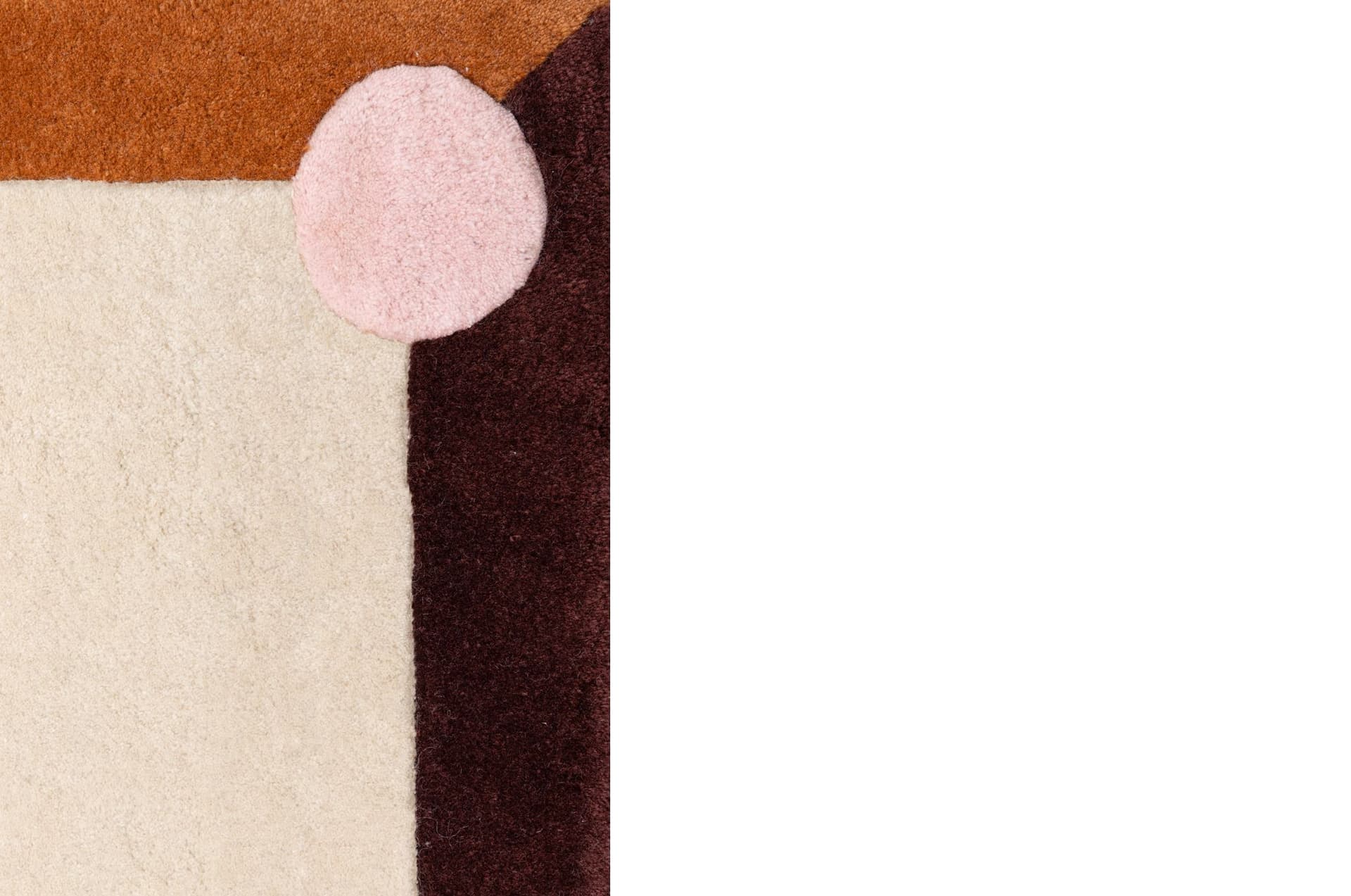Dywan Berlin Terracotta 160x230 cm, proj. M. Konopacka, wełna, Carpets & More - 240172