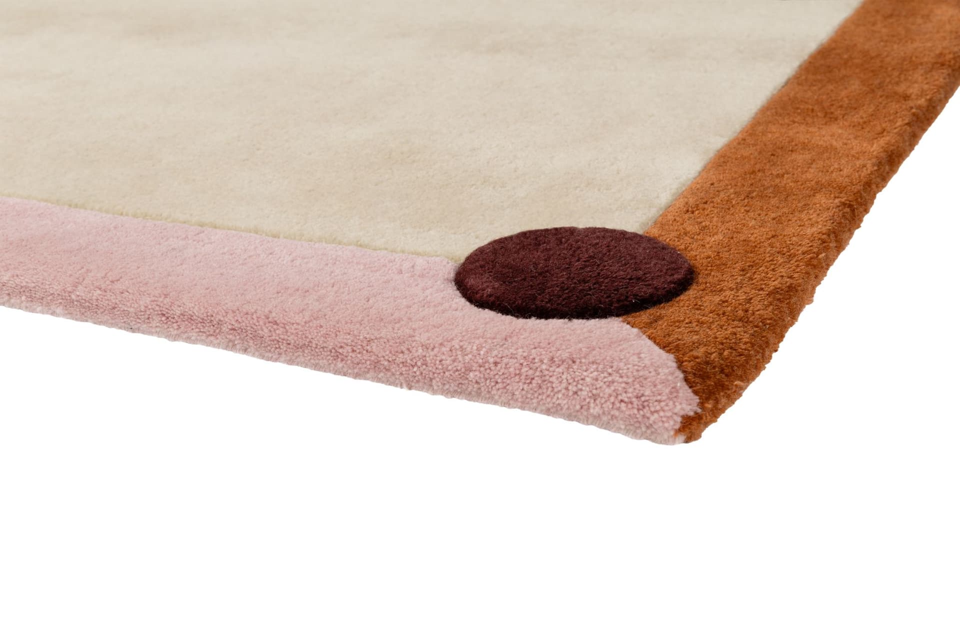 Dywan Berlin Terracotta 240x340 cm, proj. M. Konopacka, wełna, Carpets & More - 240162