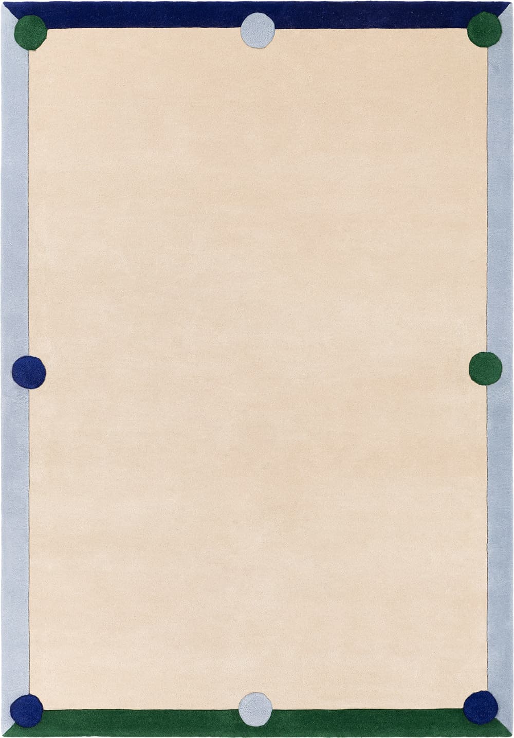 Dywan Berlin Cobalt 160x230 cm, proj. M. Konopacka, wełna, Carpets & More