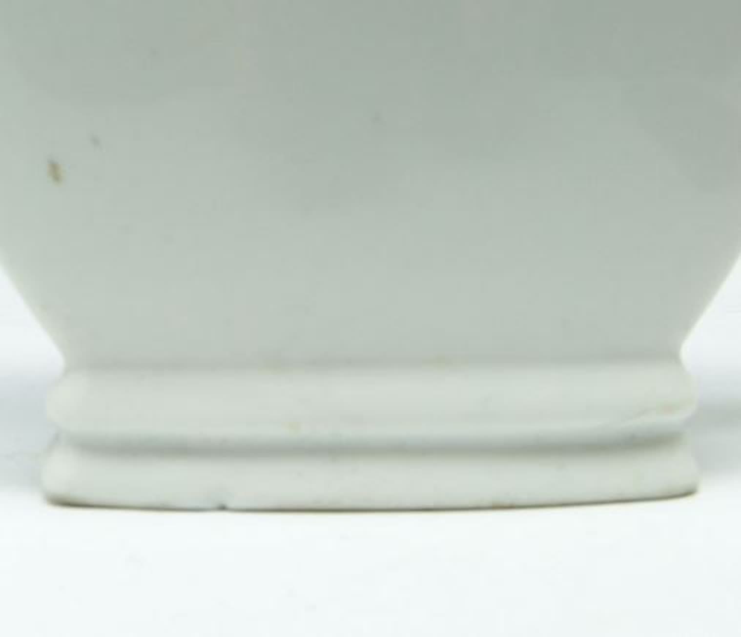 Dzbanek płaski, mid-century modern, porcelana, Ćmielów, Polska, lata 30. - 231002