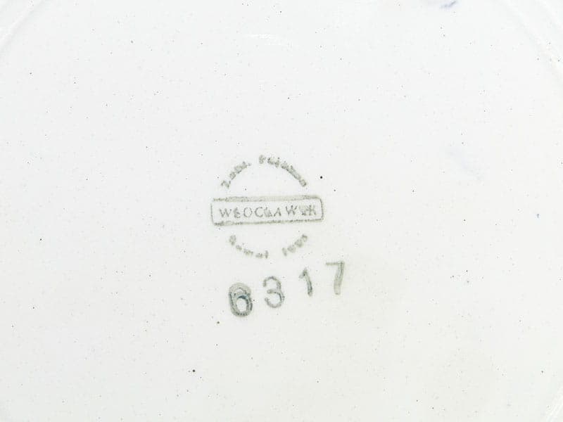 Patera dekoracyjna Kora, multikolor, fajans, proj. E. Piwek-Białoborska, Włocławek, Polska, lata 60. - 230986