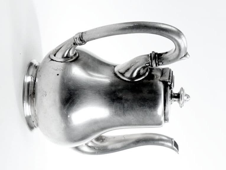 Dzbanek, klasycyzm, mosiądz srebrzony, Austro-Węgry, XIX w. - 231132