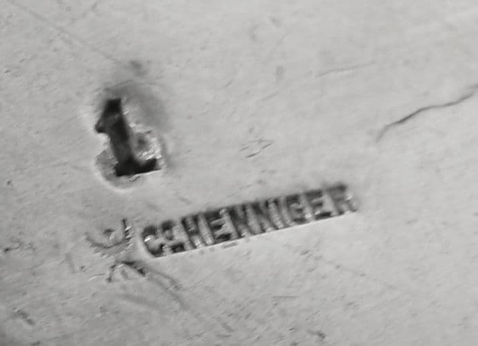 Dzbanek, klasycyzm, mosiądz srebrzony, Austro-Węgry, XIX w. - 231135