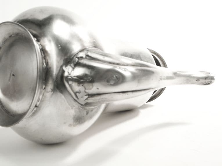 Dzbanek, klasycyzm, mosiądz srebrzony, Austro-Węgry, XIX w. - 231136