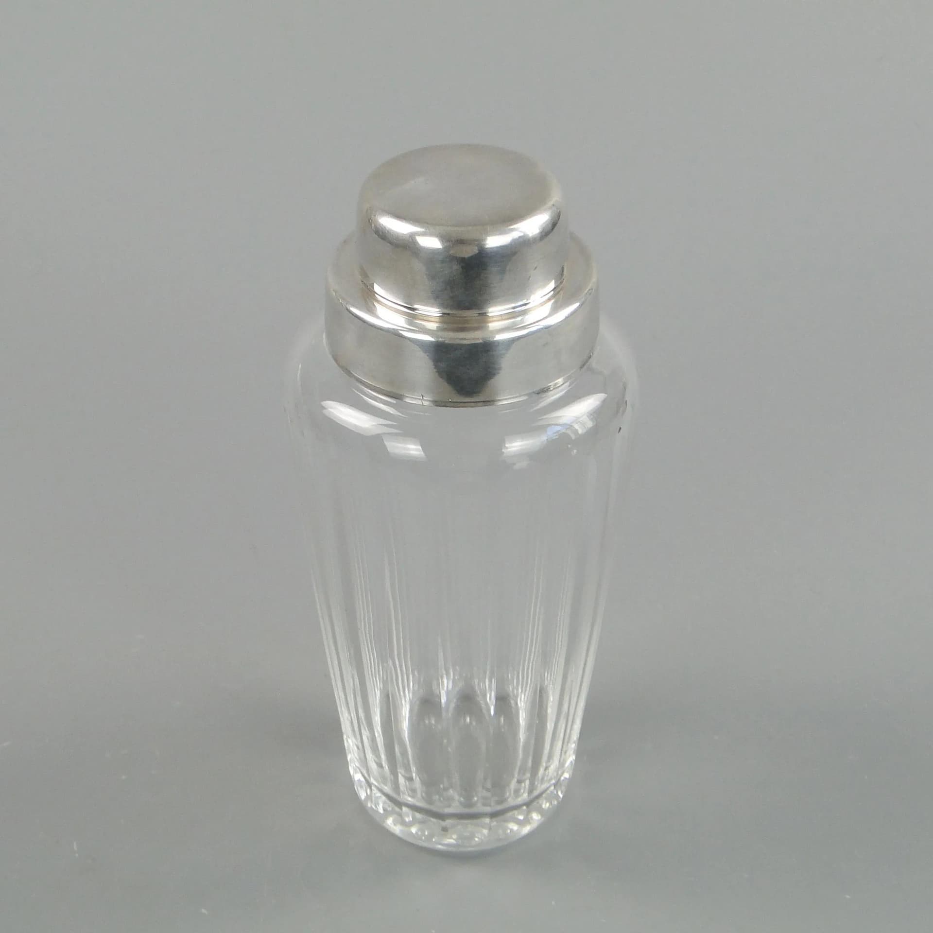 Cocktail shaker Art Deco, transparent crystal, WMF, Germany, 1930s - 17157