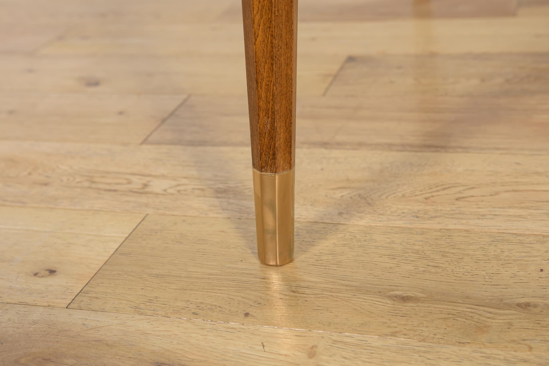 Stół rozkładany Art Deco, teak brązowy, Francja, lata 30. - 231886