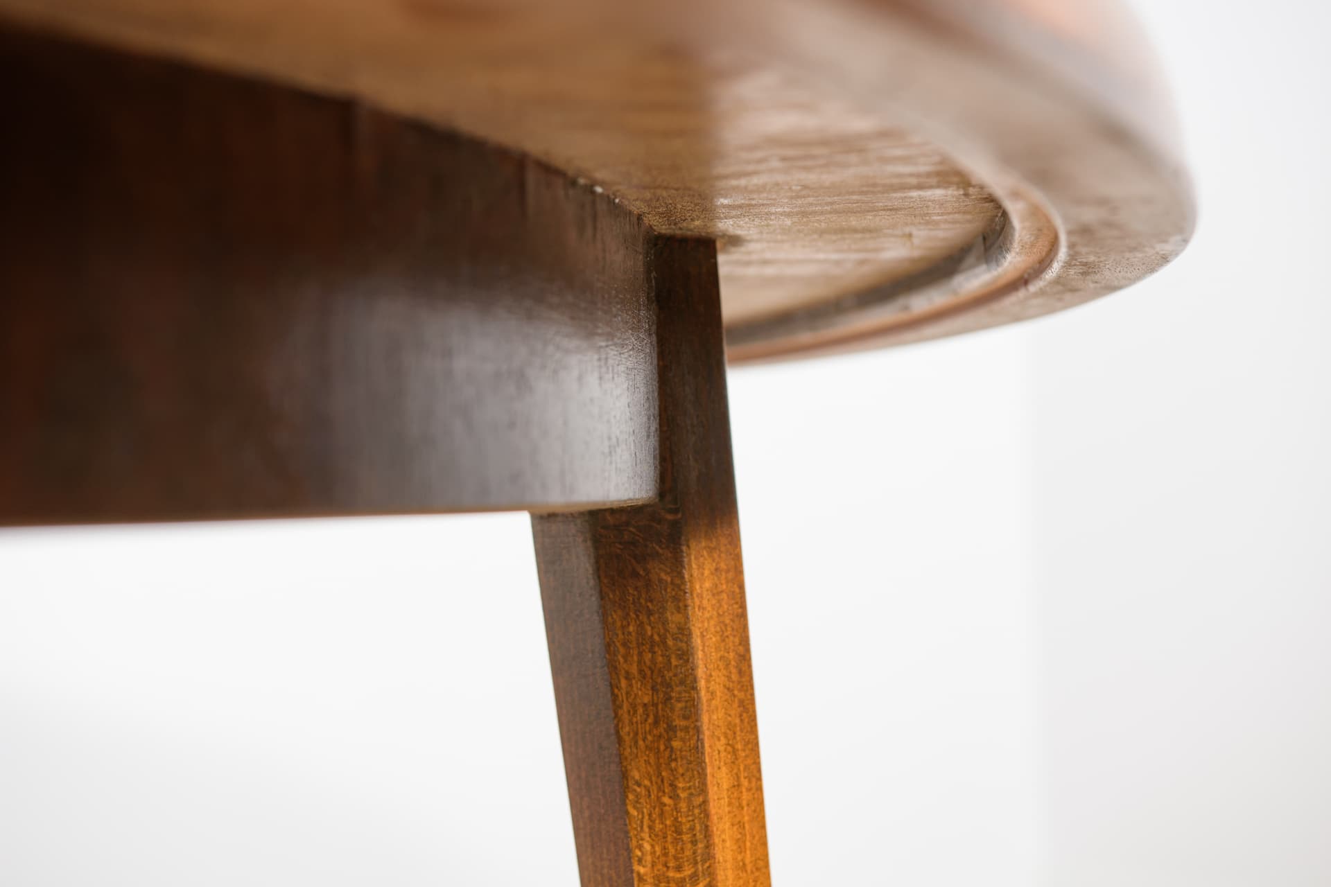 Stół rozkładany Art Deco, teak brązowy, Francja, lata 30. - 231885