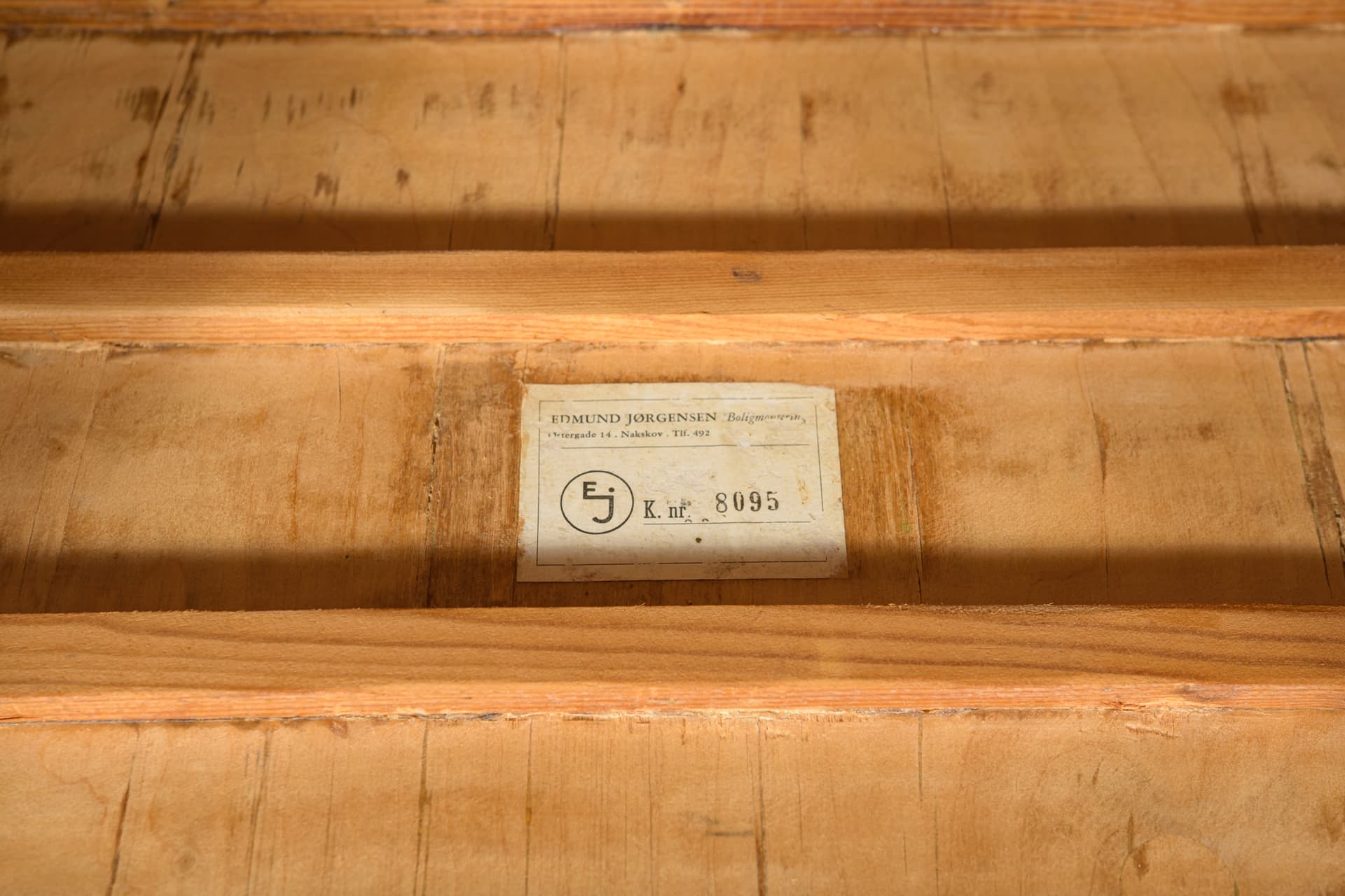 Biurko, teak brązowy, Edmund Jørgensen, Dania, lata 60. - 231963