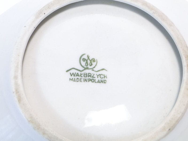 Patera, porcelana niebieska, Wałbrzych, Polska, lata 50. - 232082