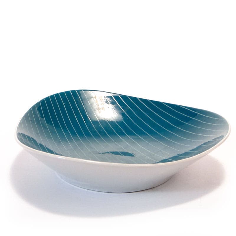 Patera, porcelana niebieska, Wałbrzych, Polska, lata 50. - 232080