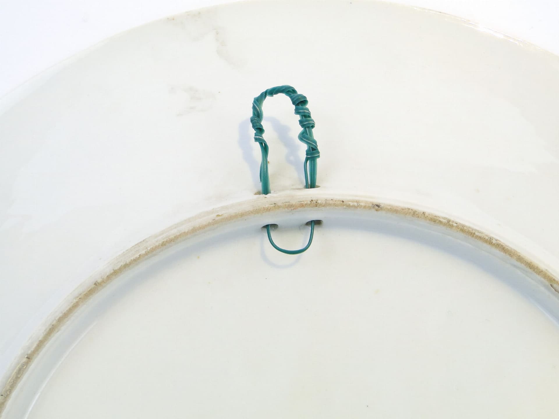 Patera dekoracyjna, porcelana żółta, Polska, lata 40. - 232102