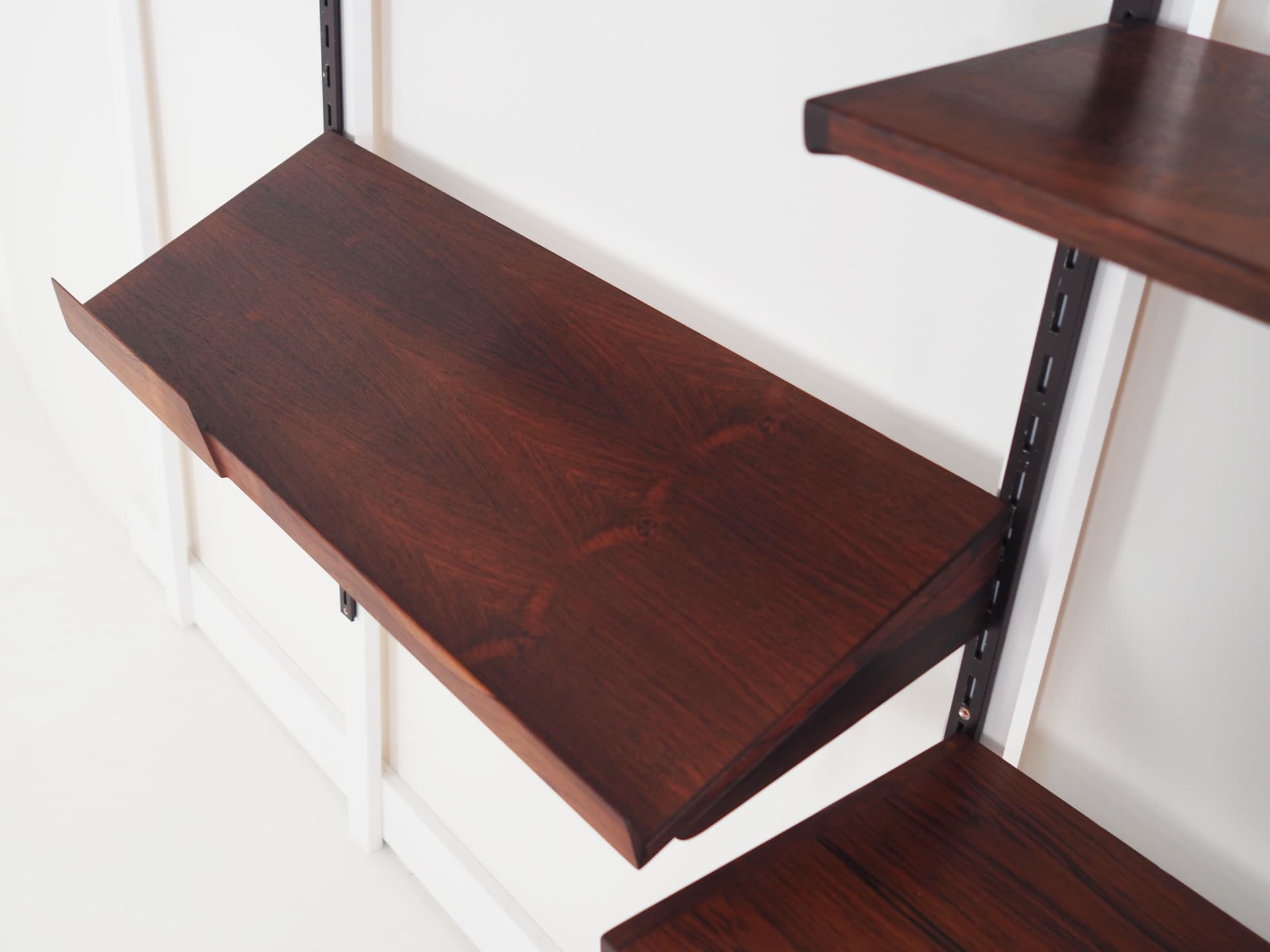 Regał systemowy, palisander oliwkowy, proj. K. Kristiansen, Dania, lata 60. - 77496