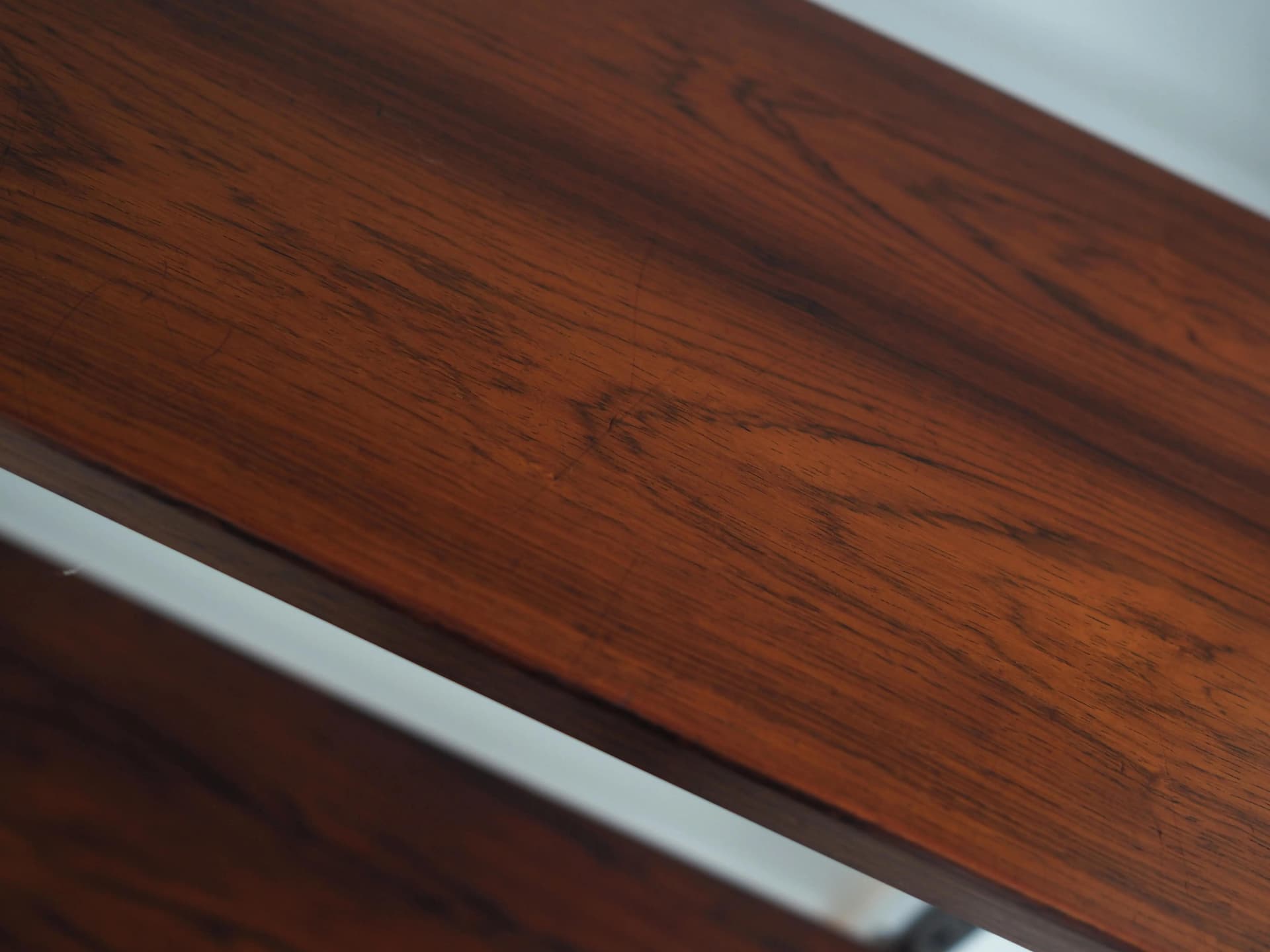 Regał systemowy, palisander oliwkowy, proj. K. Kristiansen, Dania, lata 60. - 17523