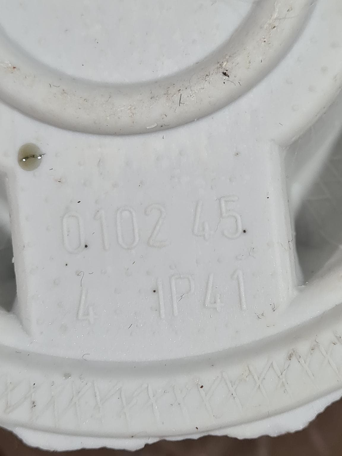 Set of Five Wall Sconces, Transparent Glass, White Ceramic, 1970s - 232121