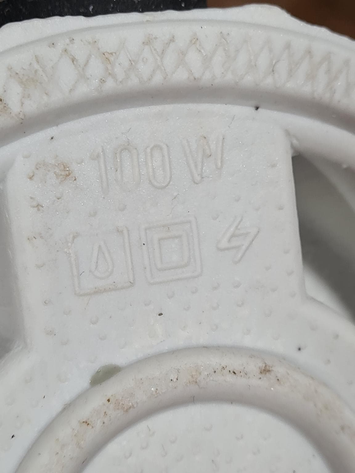 Set of Five Wall Sconces, Transparent Glass, White Ceramic, 1970s - 232120