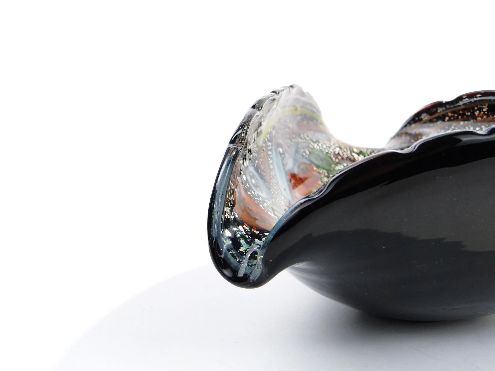 Centerpiece bowl, multicolor glass, by E. Barovier, Barovier & Toso, Italy, 1930s. - 17136