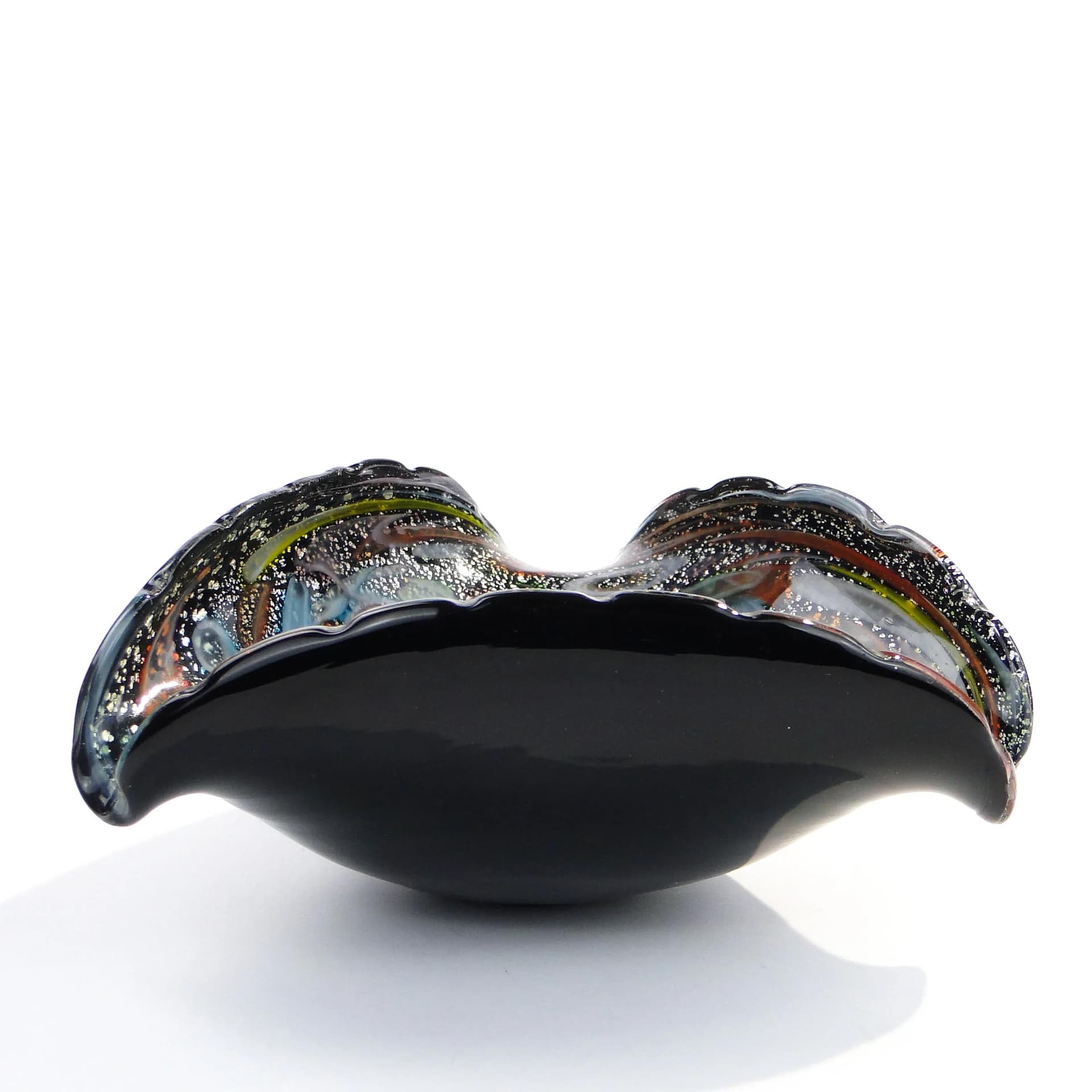 Centerpiece bowl, multicolor glass, by E. Barovier, Barovier & Toso, Italy, 1930s. - 17134