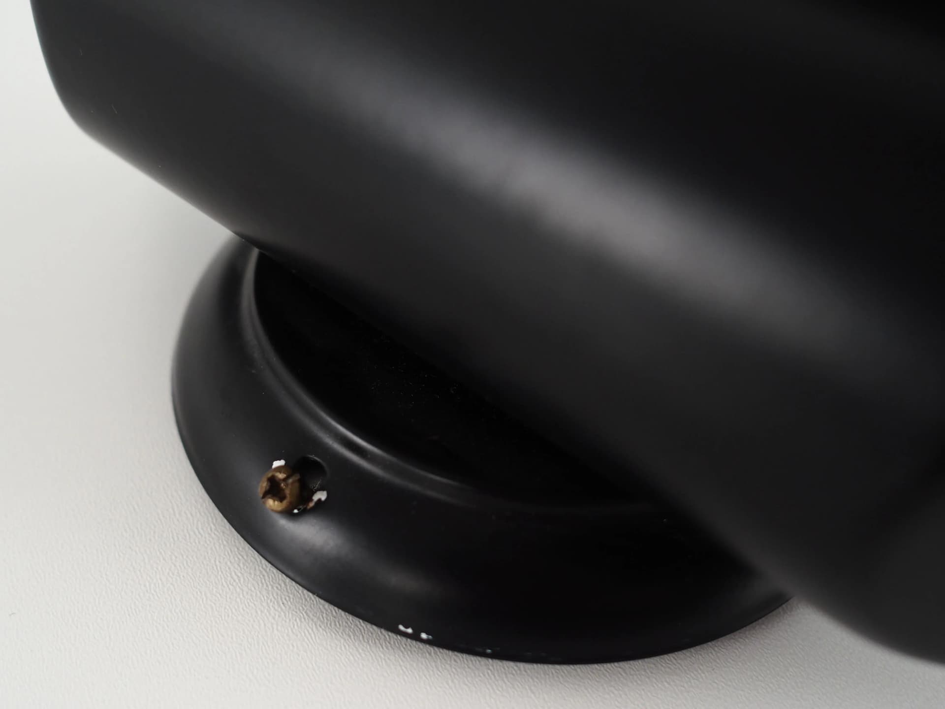 Kinkiet ścienny Murano, szkło multikolor, metal czarny, Włochy, lata 70. - 17502