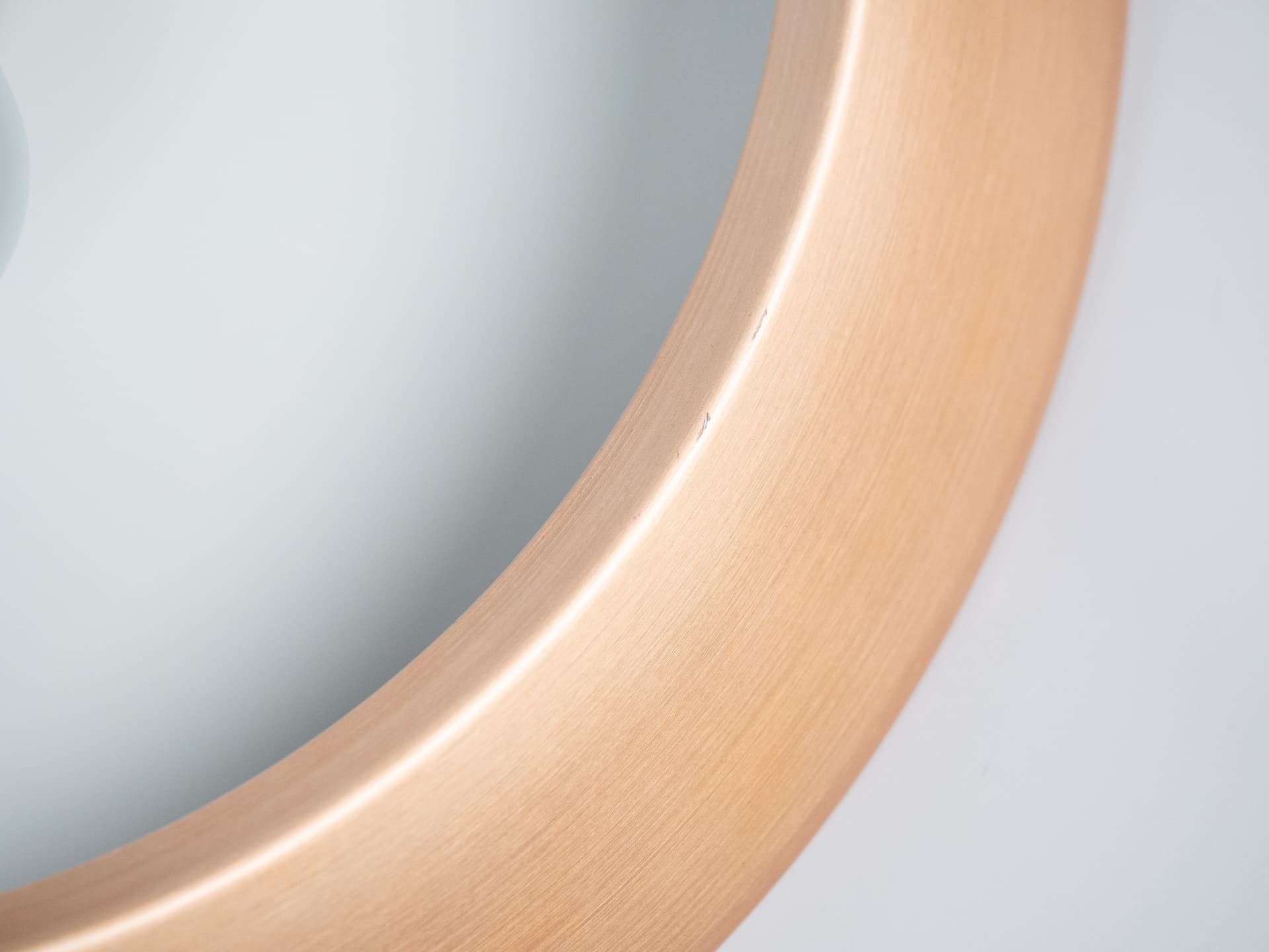 Lampa wisząca Diskos, biały, metal, proj. J. Hammerborg, Fog & Mørup, Dania, lata 60. - 237236