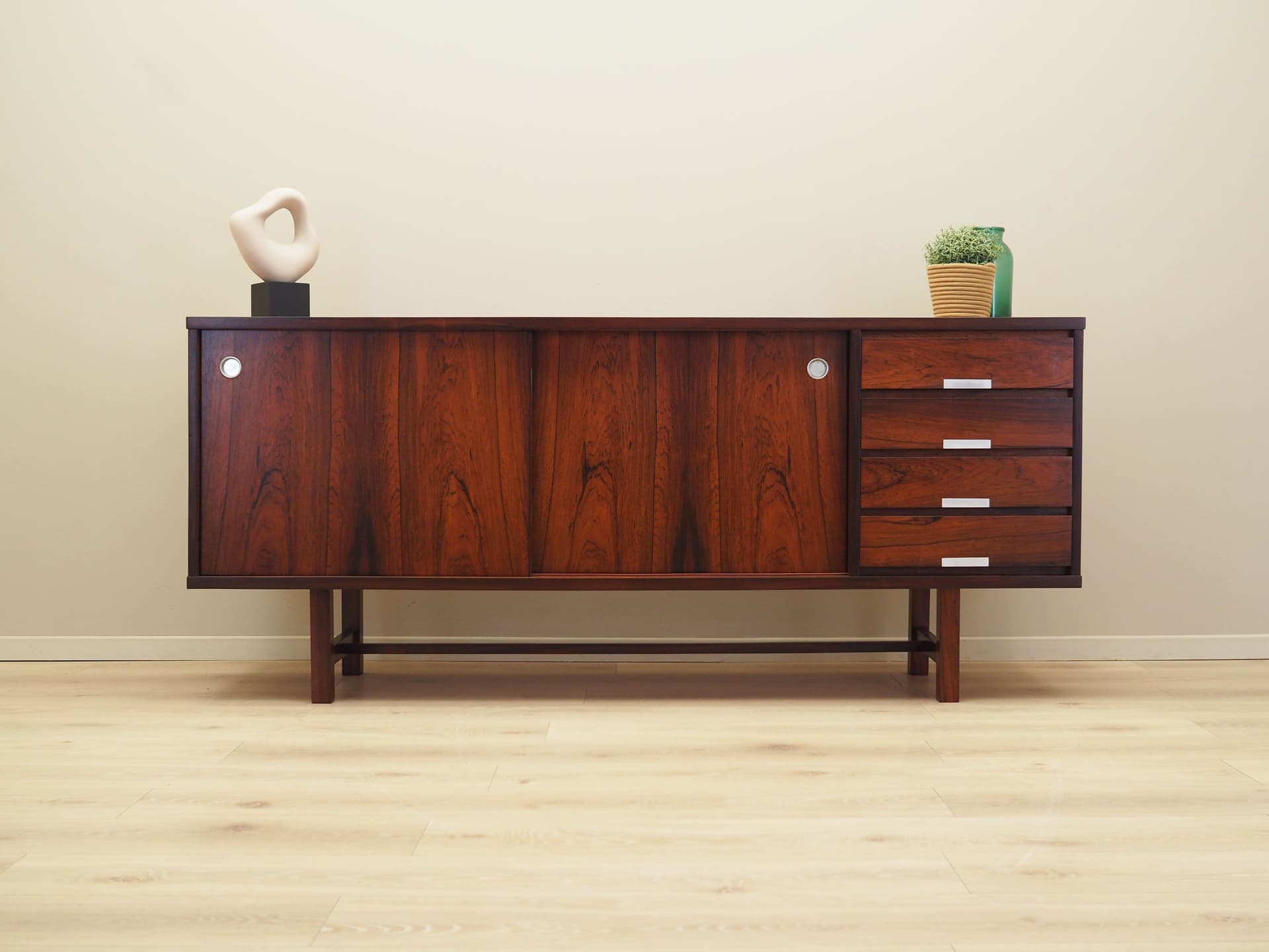 Sideboard, palisander brązowy, Dania, lata 70. - 77593
