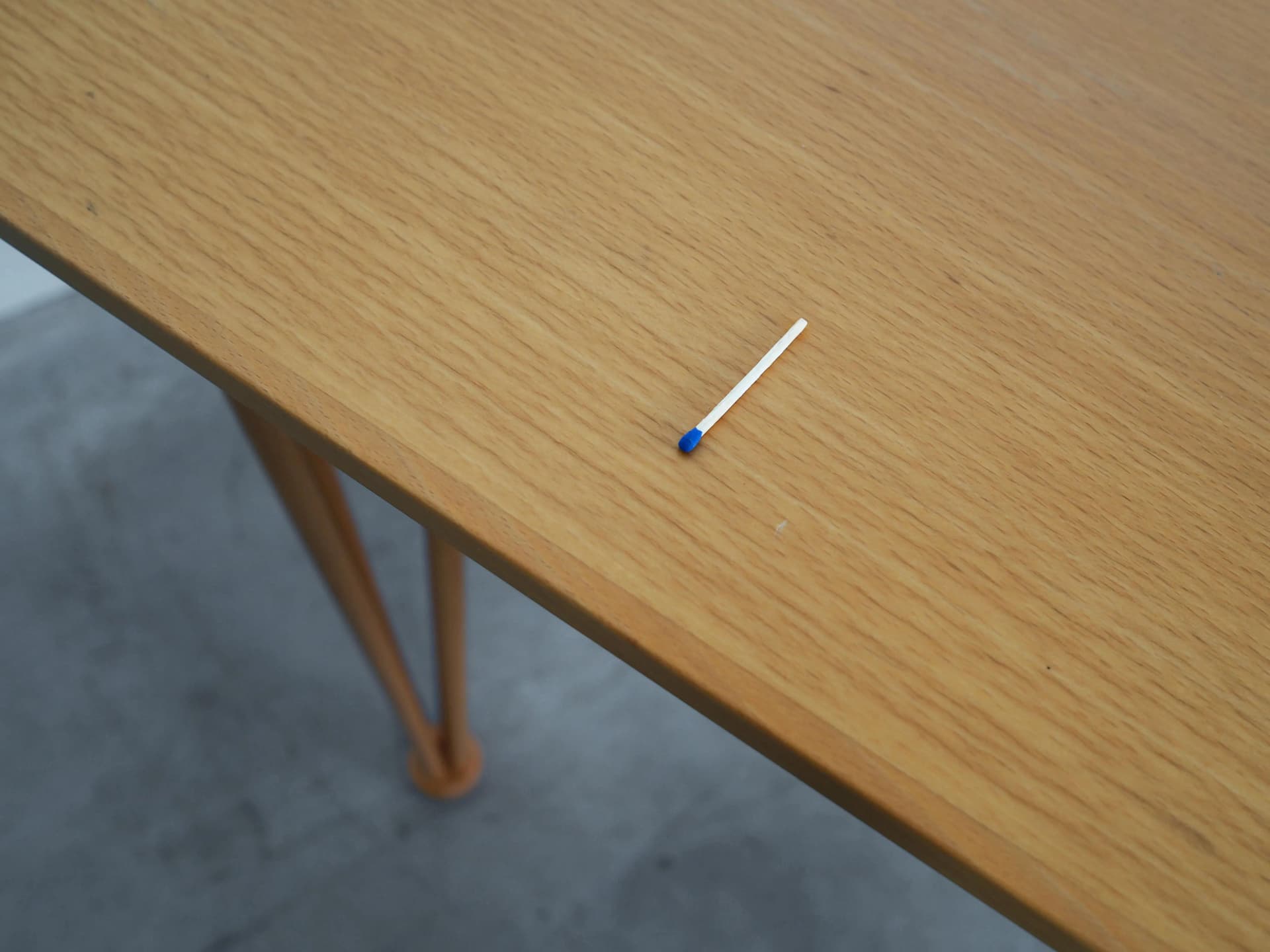 Stół prostokątny, jesion żółty, Dania, lata 70. - 17271