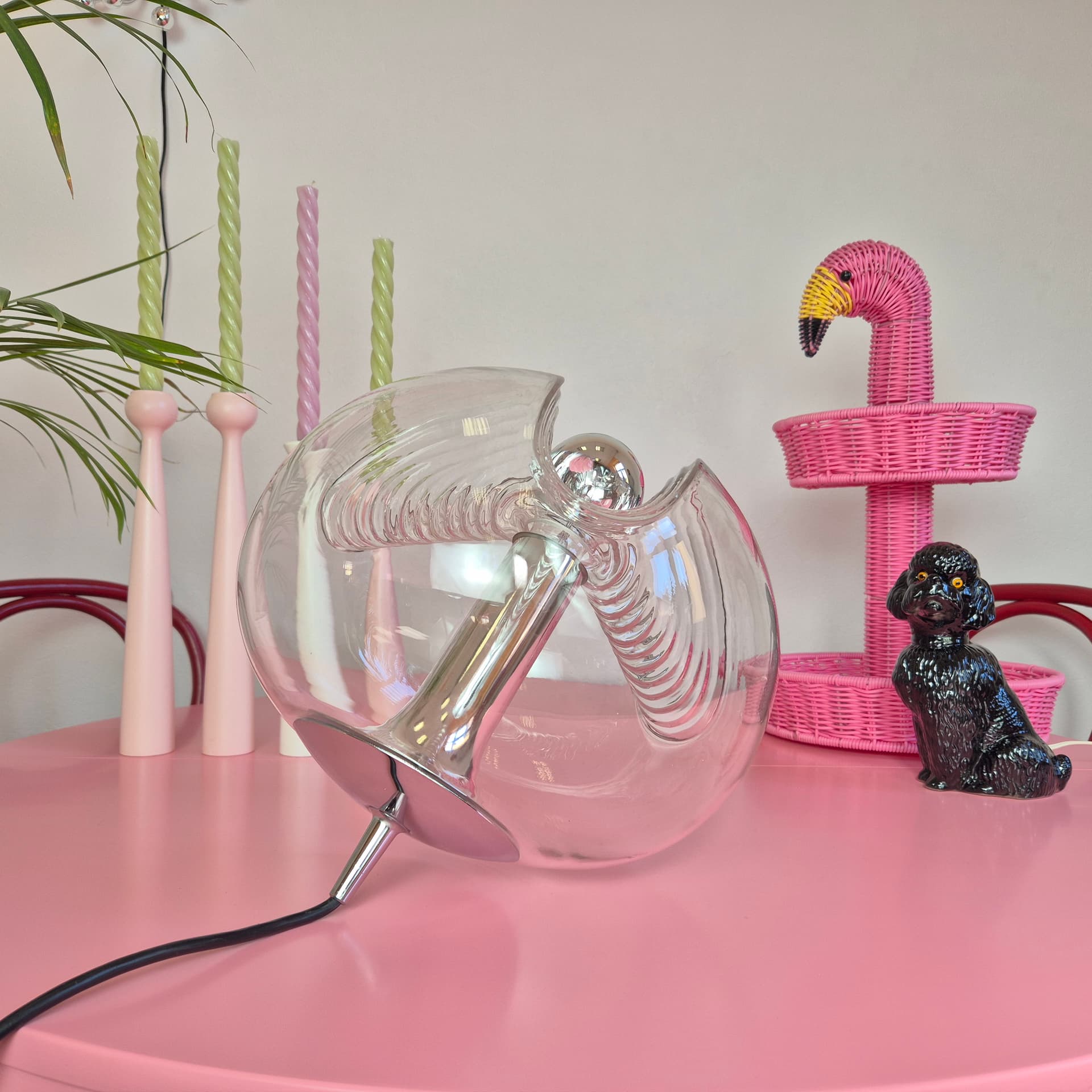 Pendant Lamp Futura, transparent glass, Peill+Putzler, Germany, 1970s. - 240018