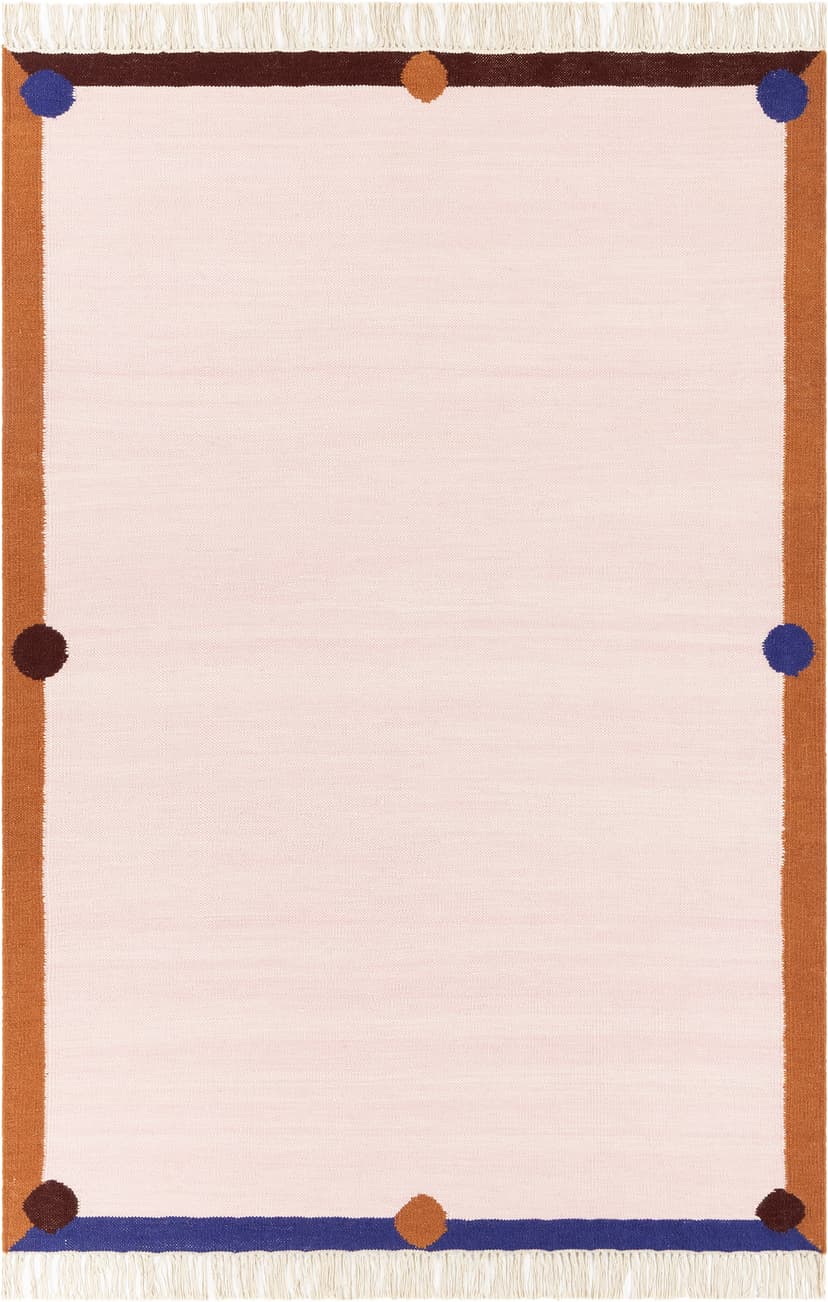 Kilim Berlin Candy 140x200 cm, proj. M. Konopacka, wełna, Carpets & More