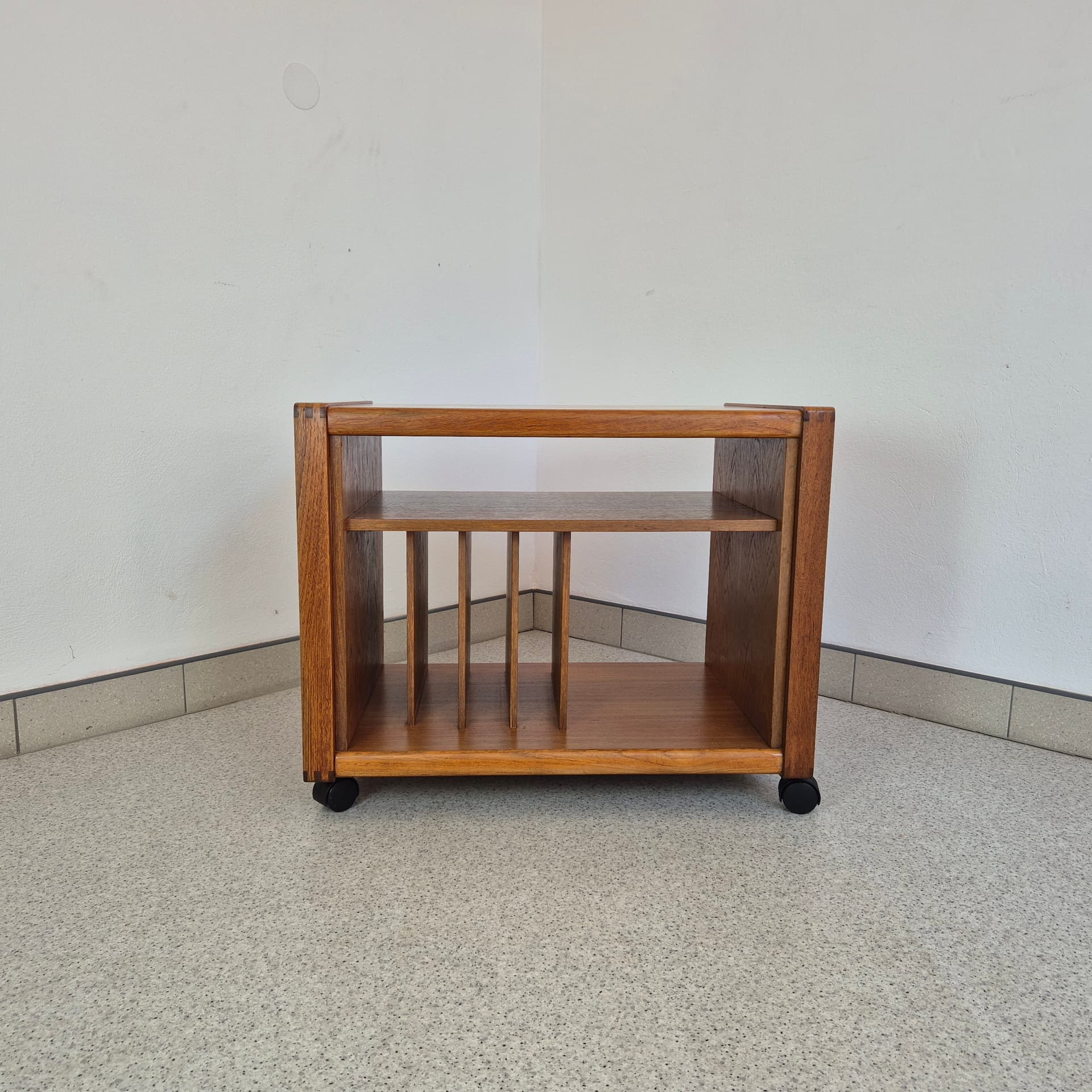 Audio cabinet, brown teak, Denmark, 1960s. - 240080