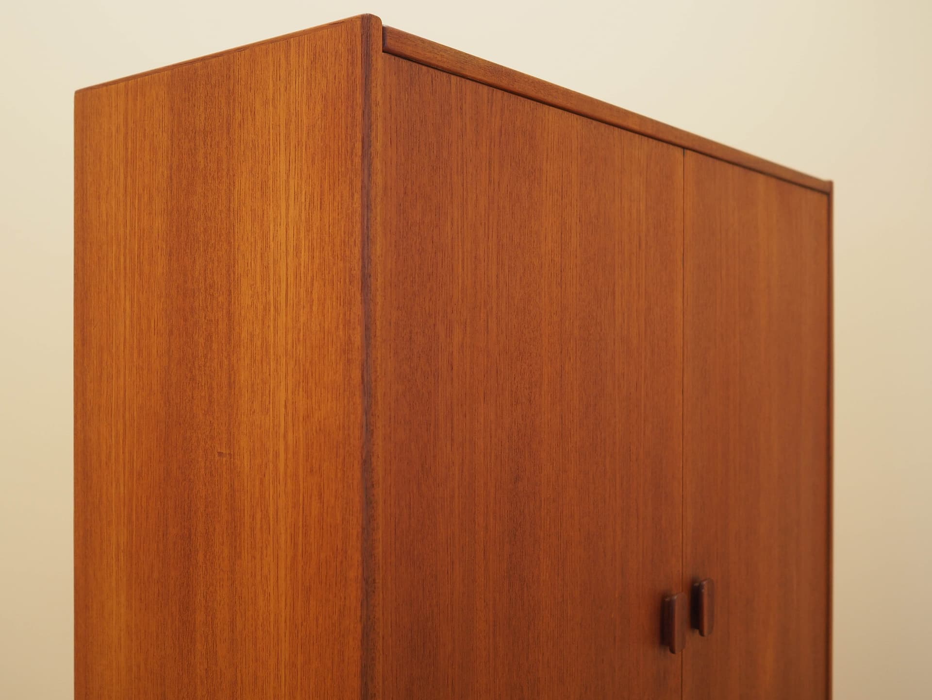 Cabinet, brown teak, Denmark, 1970s. - 240491