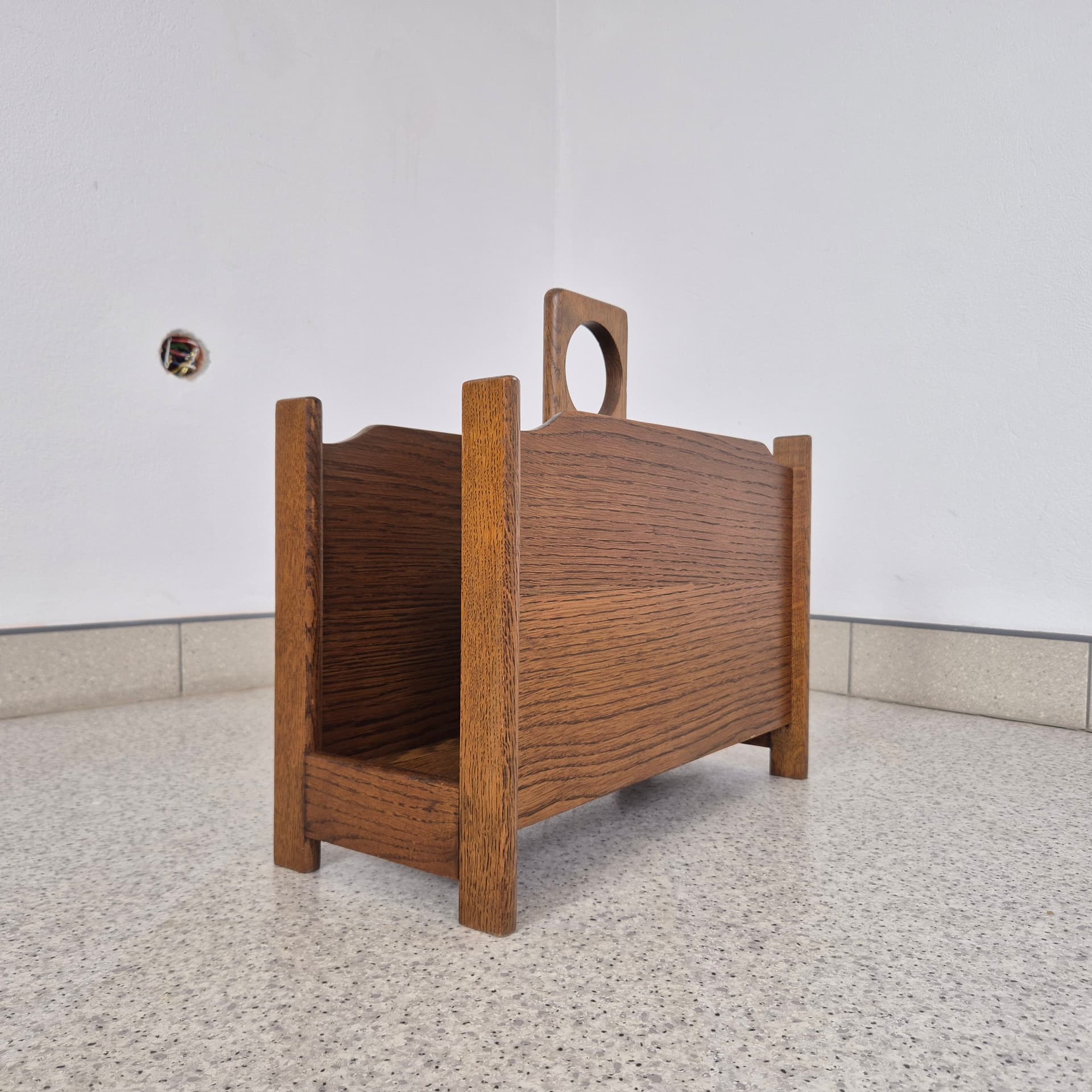 Gazetnik, dąb brązowy, Niemcy, lata 60. - 241042