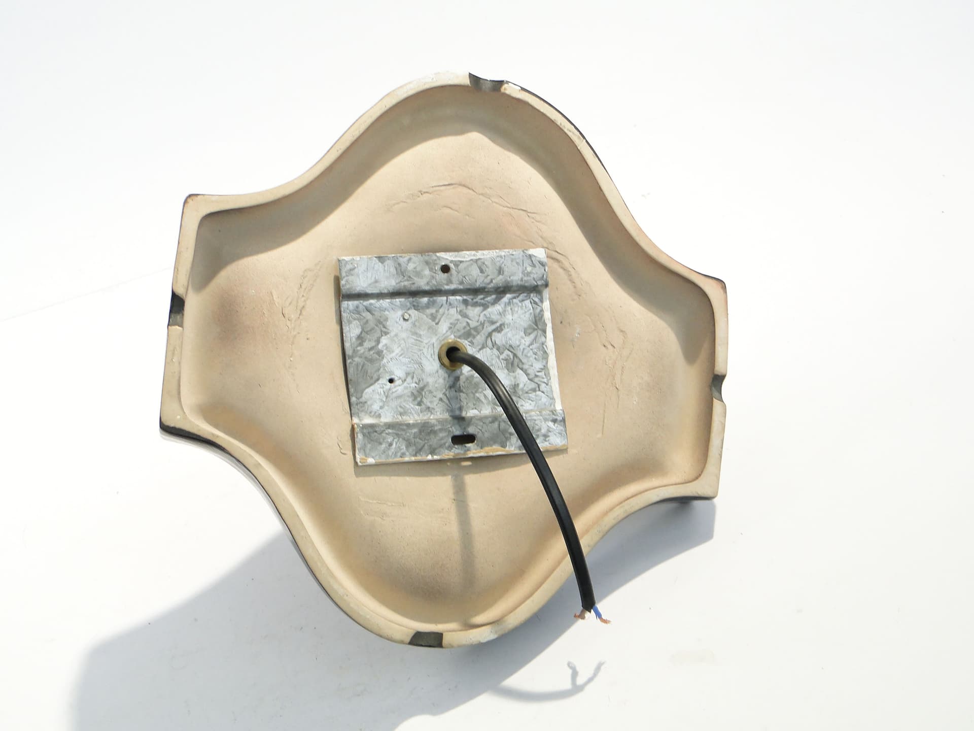 Kinkiet, ceramika czerwona, Scheurich, Niemcy, lata 70. - 1777