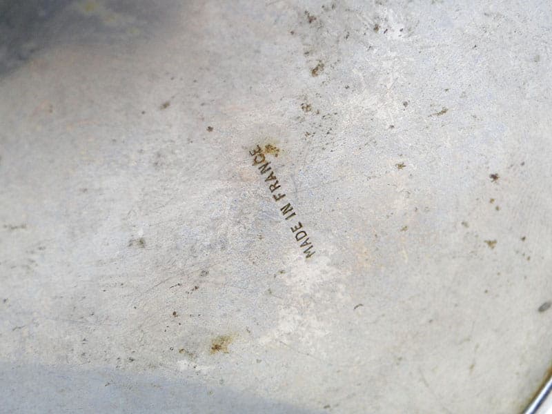 Bonbonniere Art Deco, silver chrome-plated brass, wood, France, 1930s - 241479