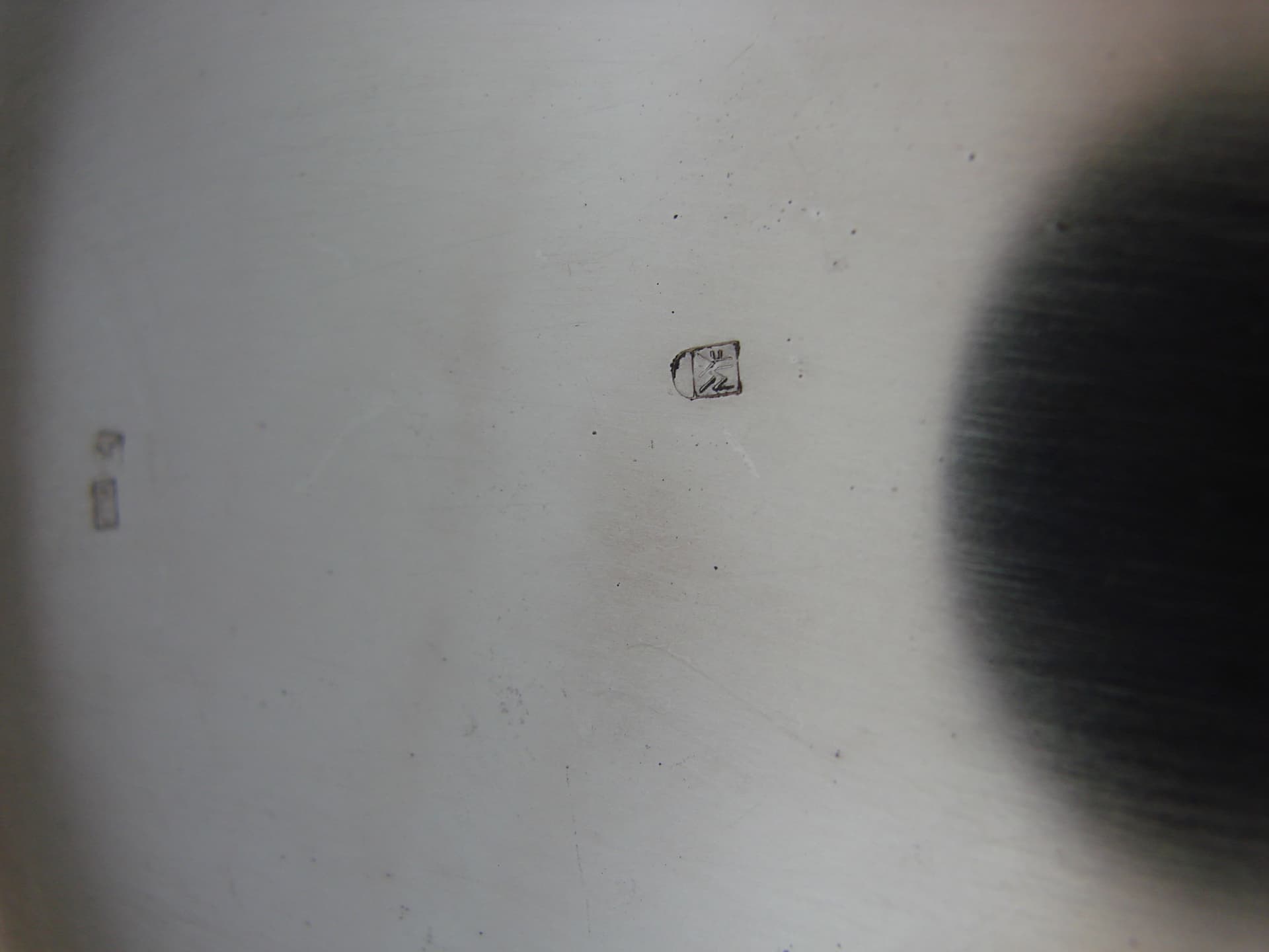 Świecznik Art Deco, srebrny, mosiądz srebrzony, WMF, Niemcy, lata 40. - 242583