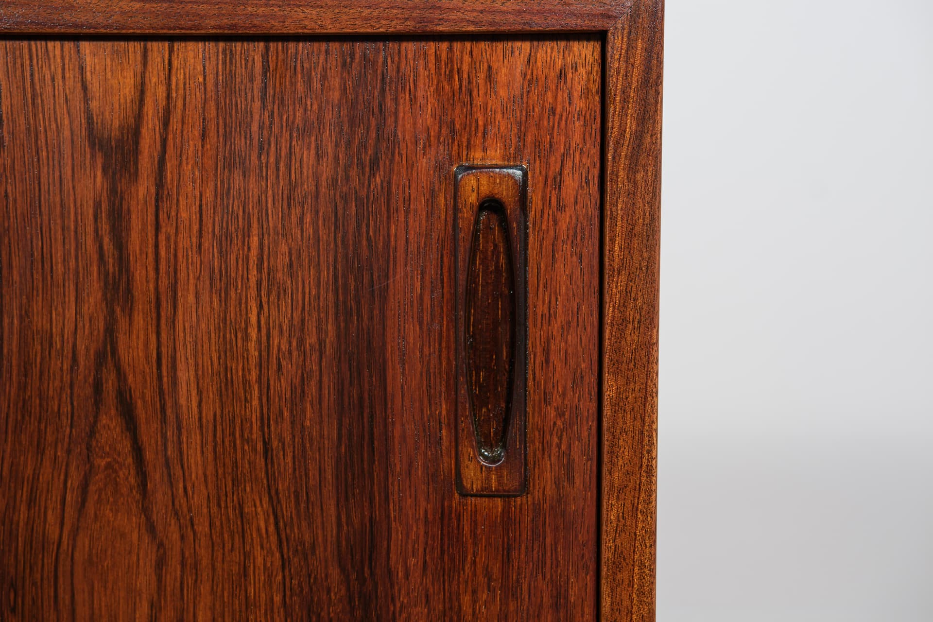 Sideboard, brown, rosewood, Denmark, 1970s. - 242820