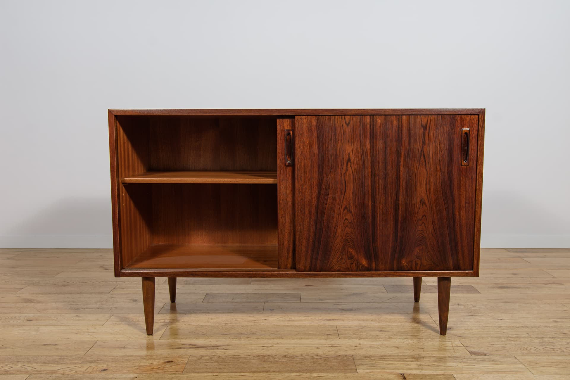 Sideboard, brown, rosewood, Denmark, 1970s. - 242817