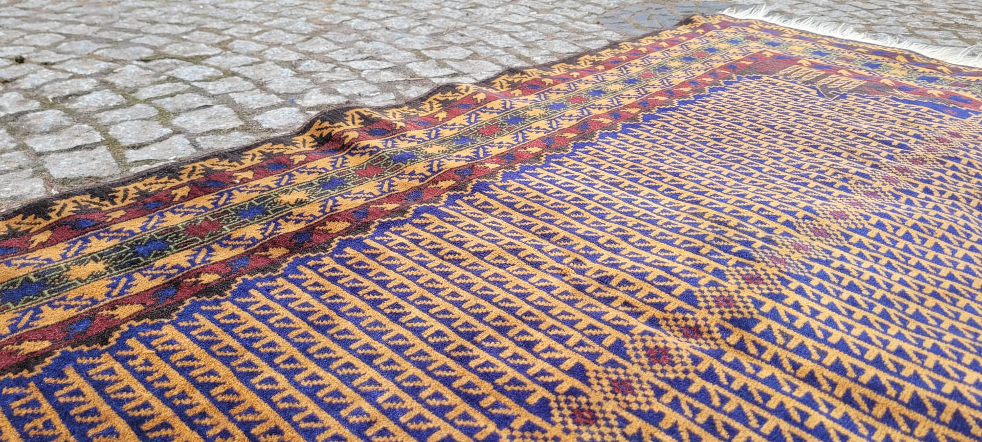 Dywan Beluch, 110x215 cm, multikolor, wełna, Afganistan - 242867